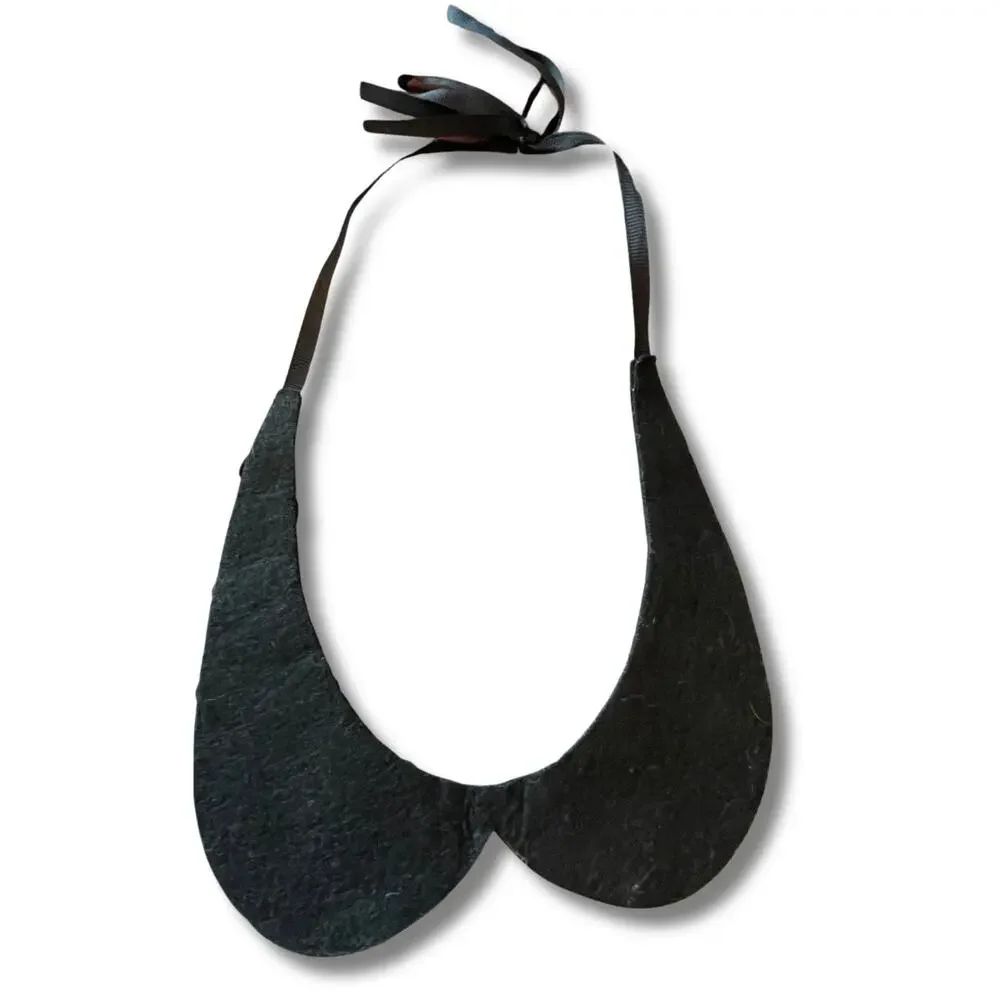 Embellished Beaded Collar Necklace Halter Bib Chunky Crystal Jewel